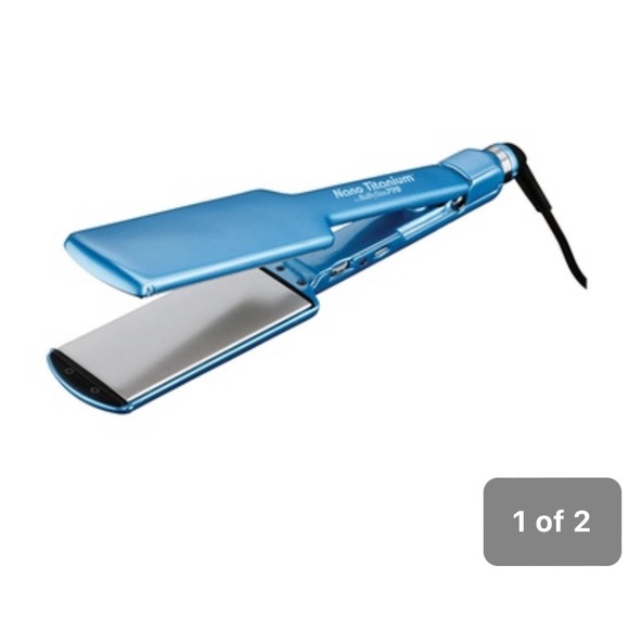 BaByliss Other - BNWT Babyliss Pro Nano Titanium-Plated Ultra-Thin Flat
Iron 2"